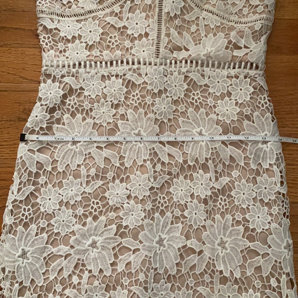 White Lace Dress - Picture 6 of 7